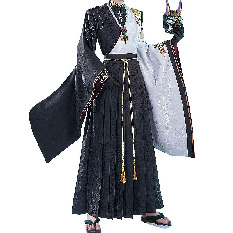 Anime Cosplay Show - Halloween XIAO-kostuums Spel Genshin Impact XIAO-kleding