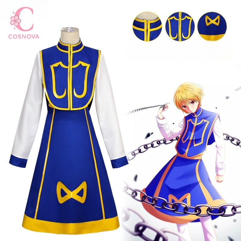 Anime Cosplay Eyes - Hunter x Hunter Kurapika Cosplay Kostuum