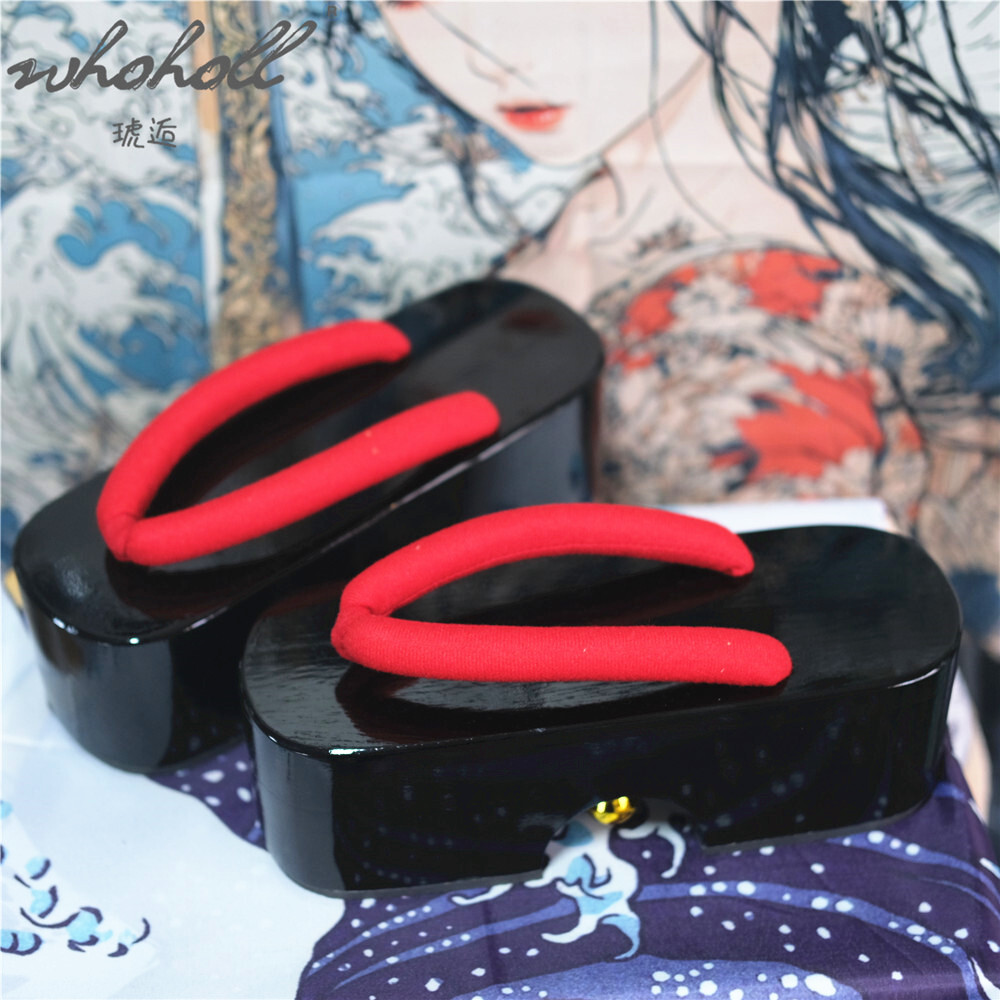 Anime Cosplay Thick - Zomer Vrouwen Slippers Japanse Geisha Bell