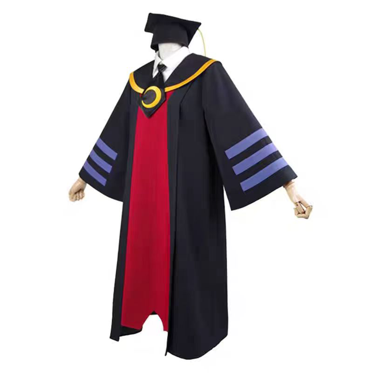 Anime Cosplay Show - Assassination Classroom Koro-sensei Leraar Robe Cosplay