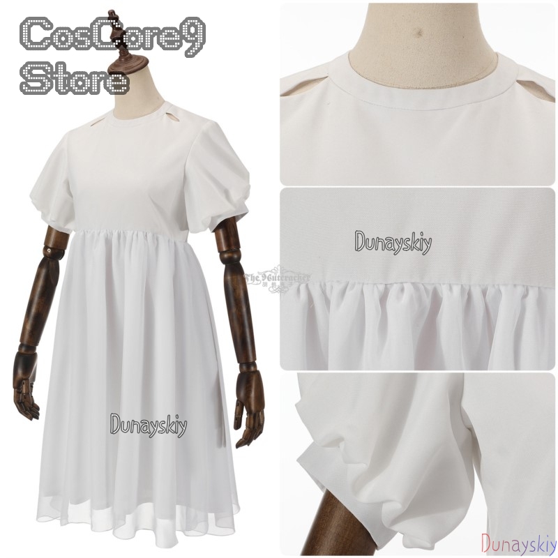 Anime Cosplay Kostüm - Sua Cosplay kostuum Witte Jurk Voor