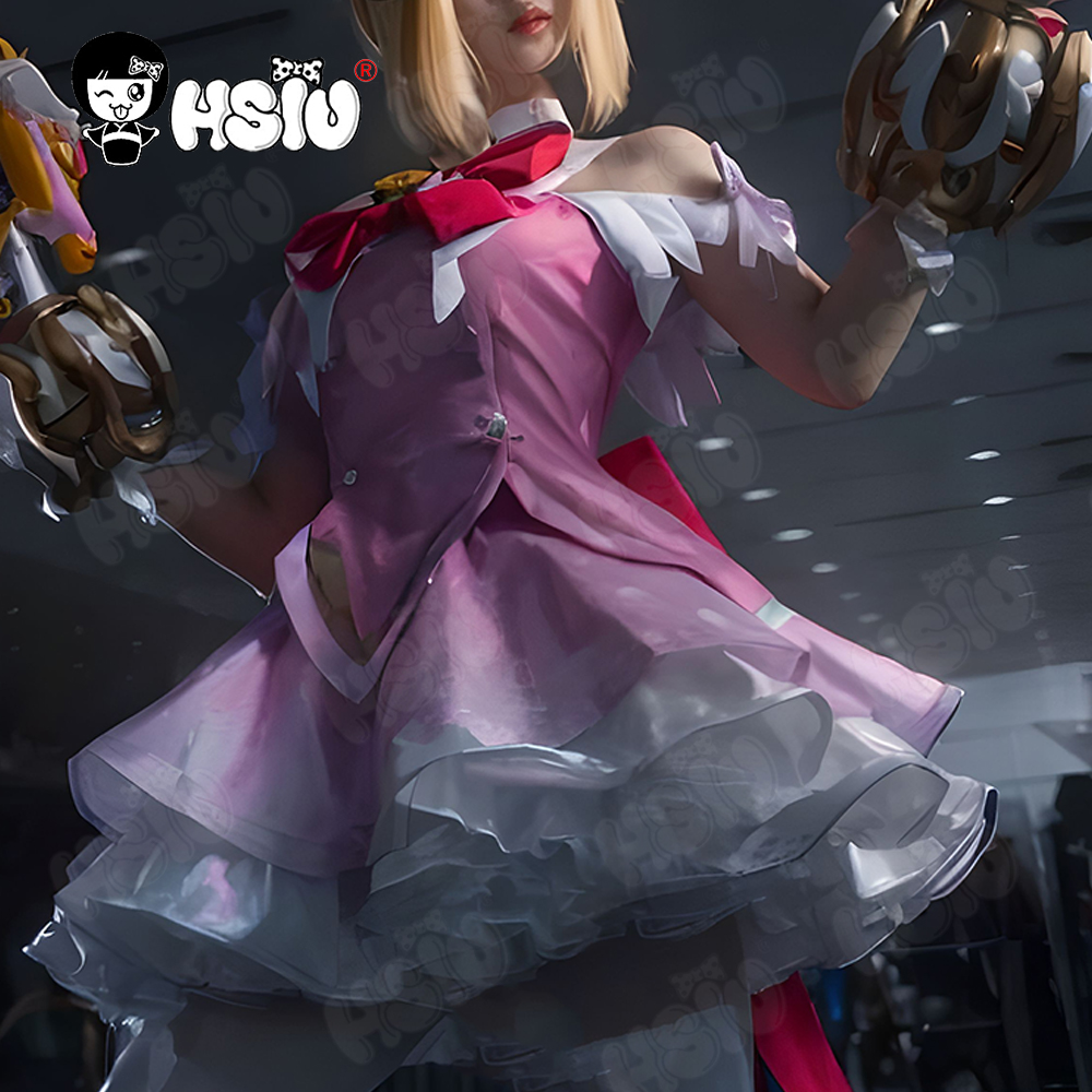 Anime Cosplay Girl - Juno Cosplay Kostuum Pruik HSIU Blond