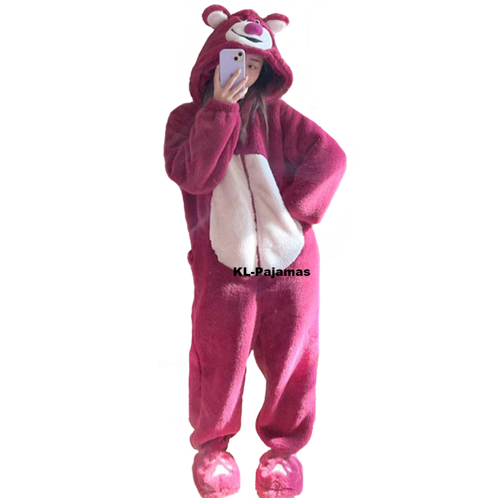 Anime Cosplay Thick - Vrouwen Onesie Dier Pyjama Winter Dikker