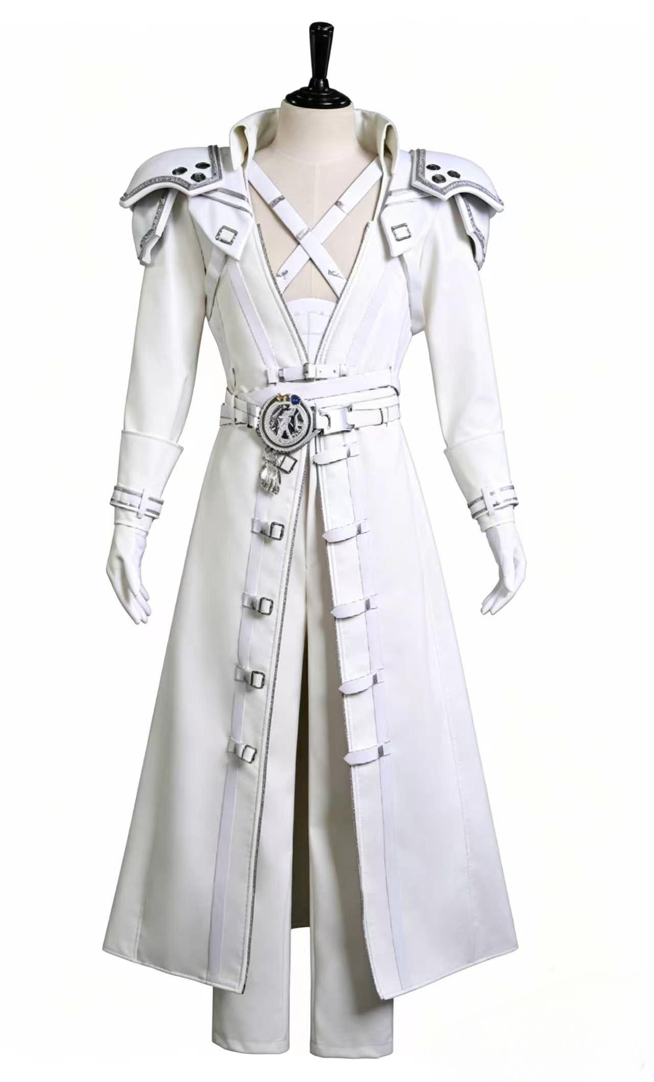 Anime Cosplay Show - Sephiroth Pure Angle Fantasy White Pauldrons