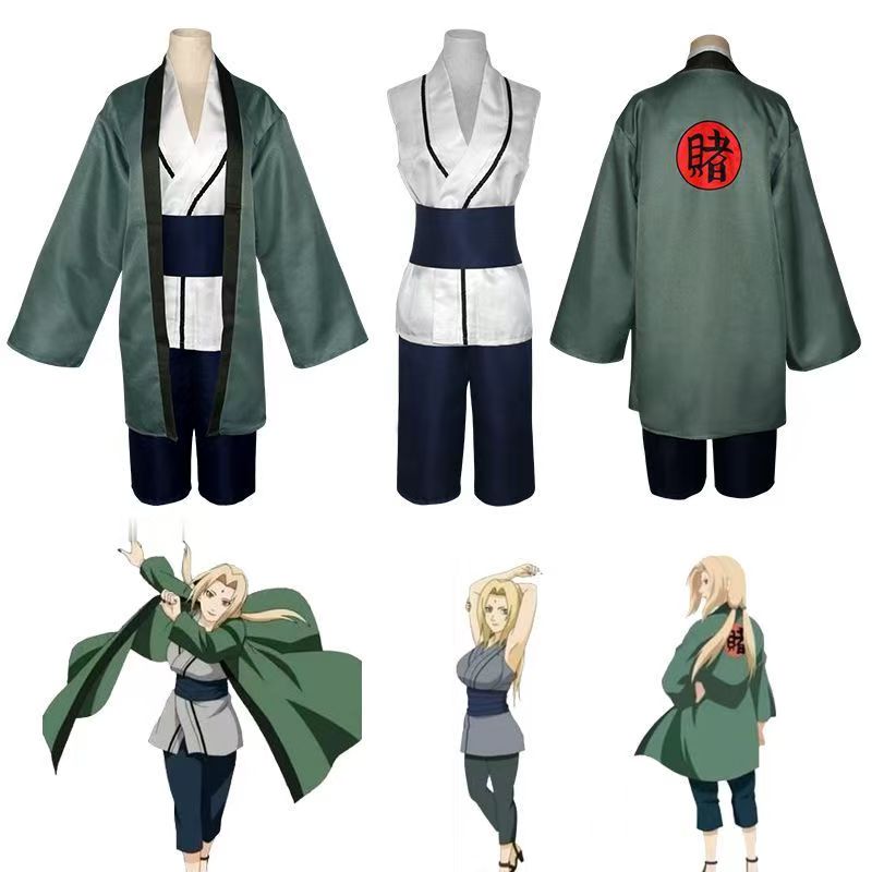 Tsunade Cosplay Kostuum Volled - Cosplay Anime Tsunade recensie en prijs