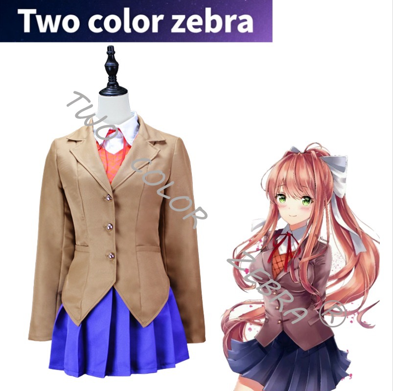 Doki Doki Literature club Roll - Anime Cosplay Kostüm recensie en prijs