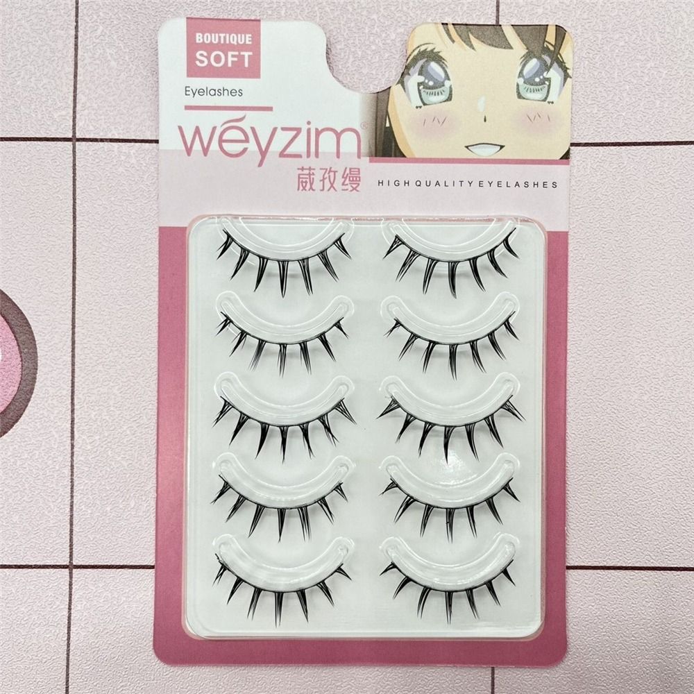 Faux Nertsen Valse Wimpers 5-P - Anime Cosplay Thick recensie en prijs