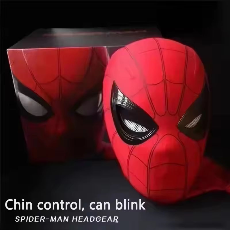 Spider-Man hoofddeksel met bew - Anime Cosplay Eyes recensie en prijs
