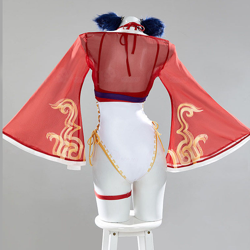 League of Legends Ahri badpak  - Anime Cosplay Bikini recensie en prijs