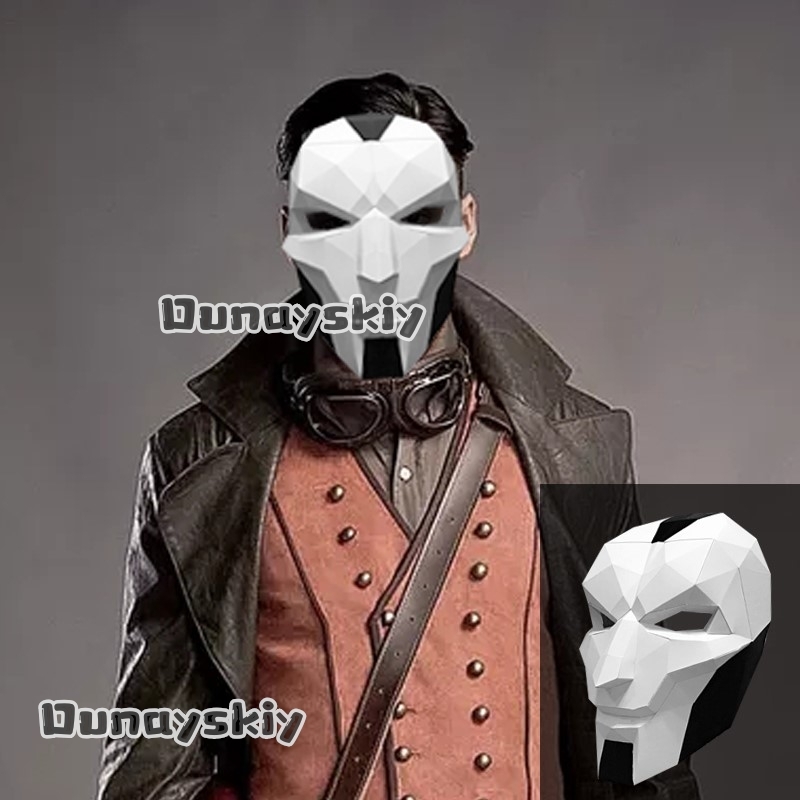 AKhada Jhin Oni Masker DIY Pap - Anime Cosplay Diy recensie en prijs