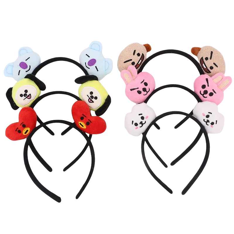 Kawaii BT21 Haarband Anime RJ  - Anime Cosplay Makeup recensie en prijs