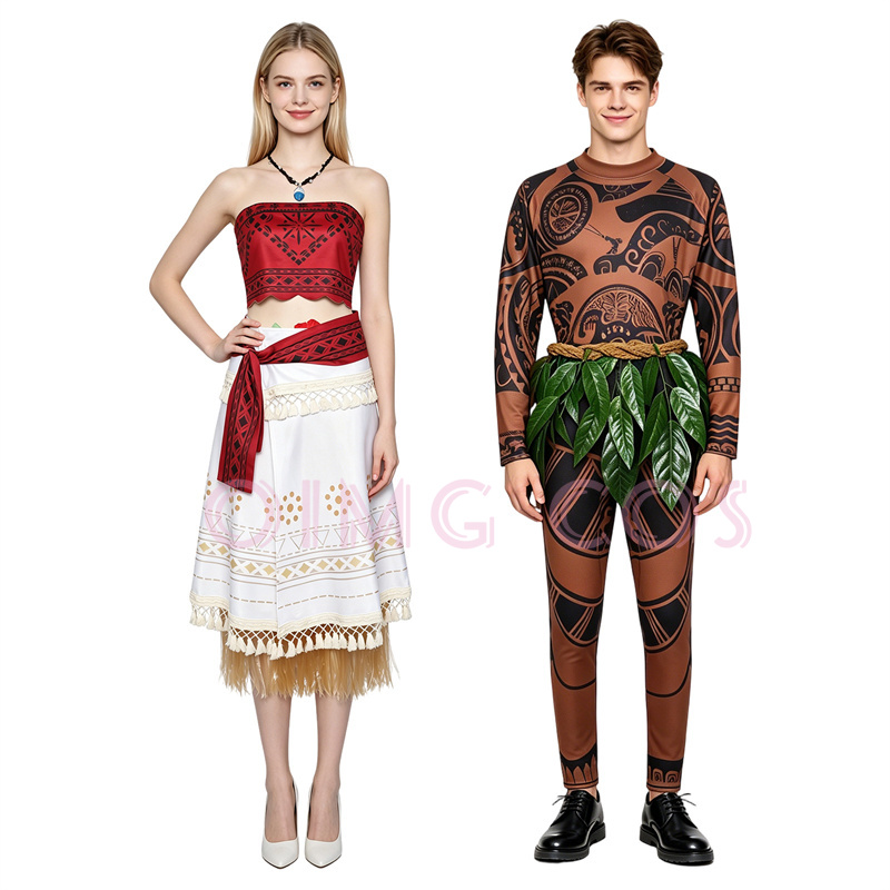 Moana Maui ‌ i Cosplaykostuum  - Anime Cosplay Ladies recensie en prijs