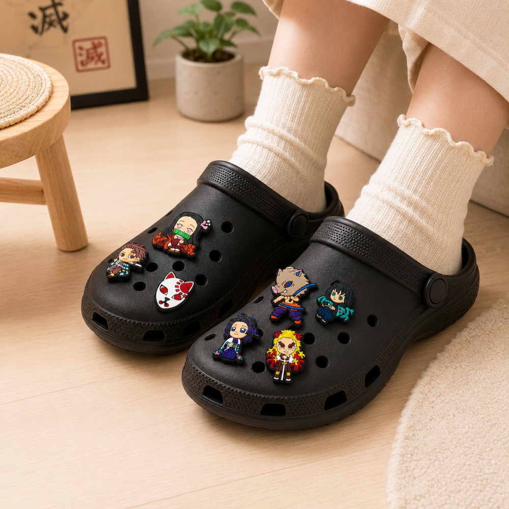 Anime Clog Button Pins Demon S - Cosplay Anime Tsunade recensie en prijs