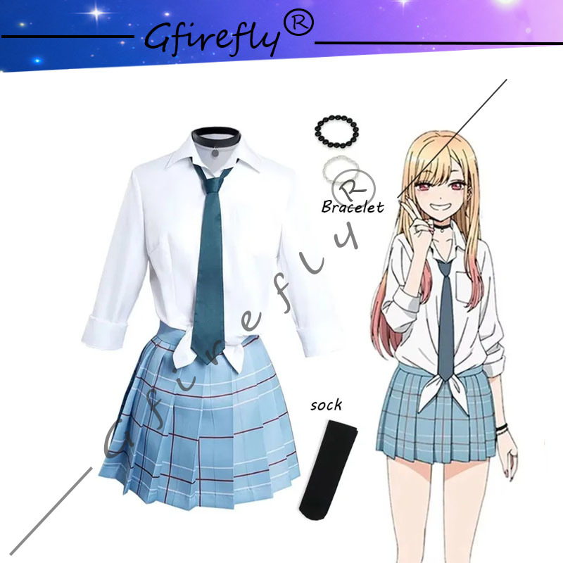 Anime My Dress-Up Darling Mari - Anime Marin Cosplay recensie en prijs