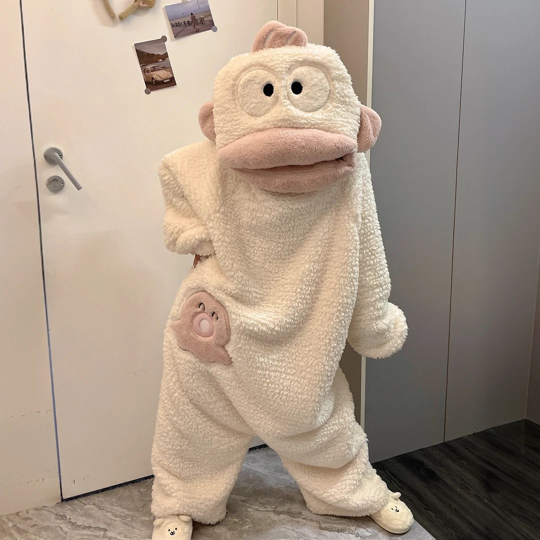 Hangyodon Schattige Vis Onesie - Anime Cosplay Thick recensie en prijs