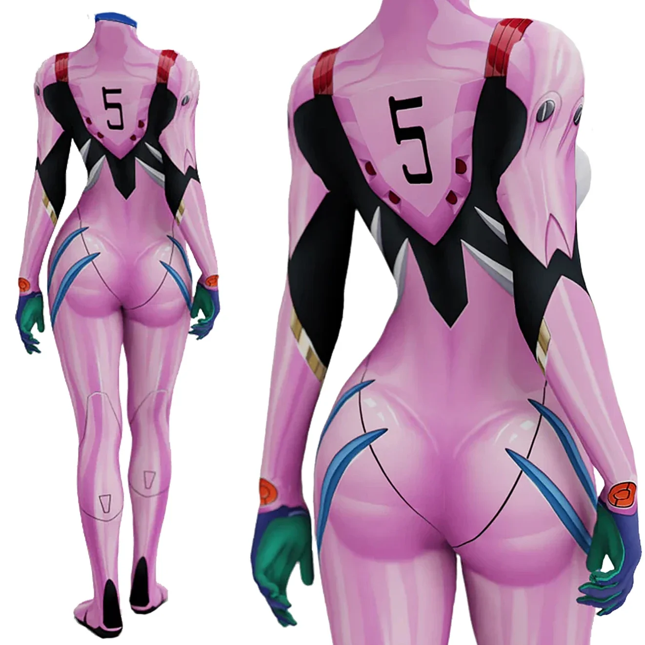 Anime EVA 05 Makinami Cosplay  - Anime Cosplay Girl recensie en prijs