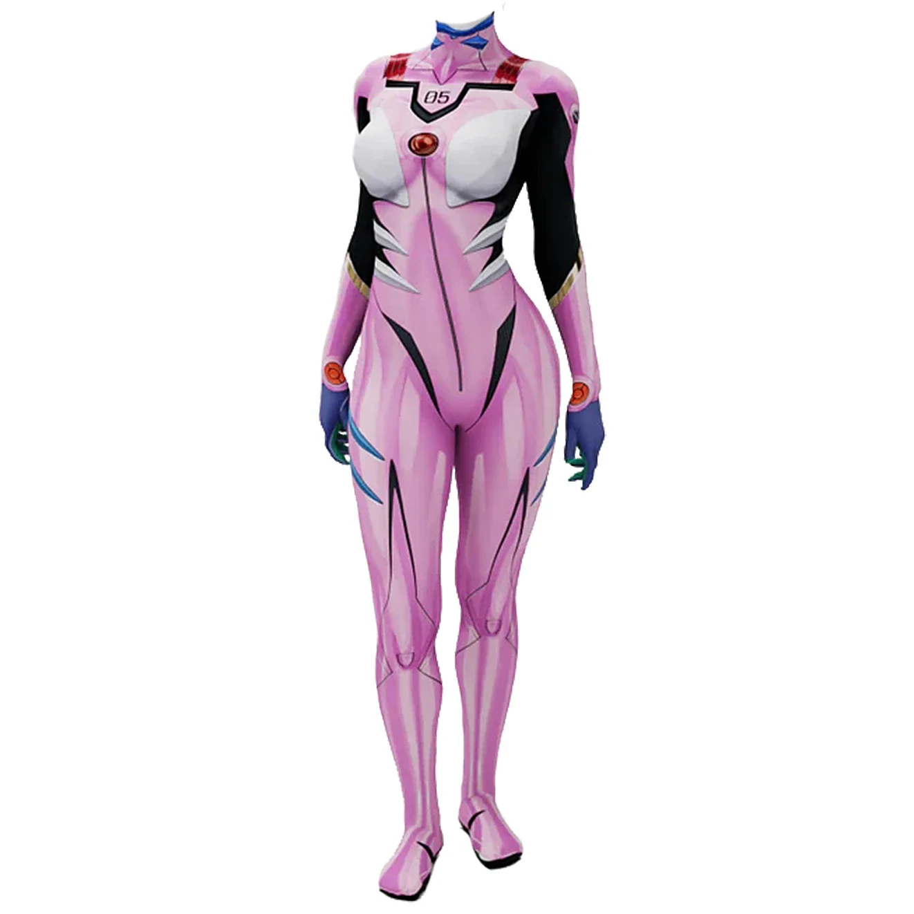 Anime EVA 05 Makinami Cosplay  - Anime Cosplay Girl recensie en prijs