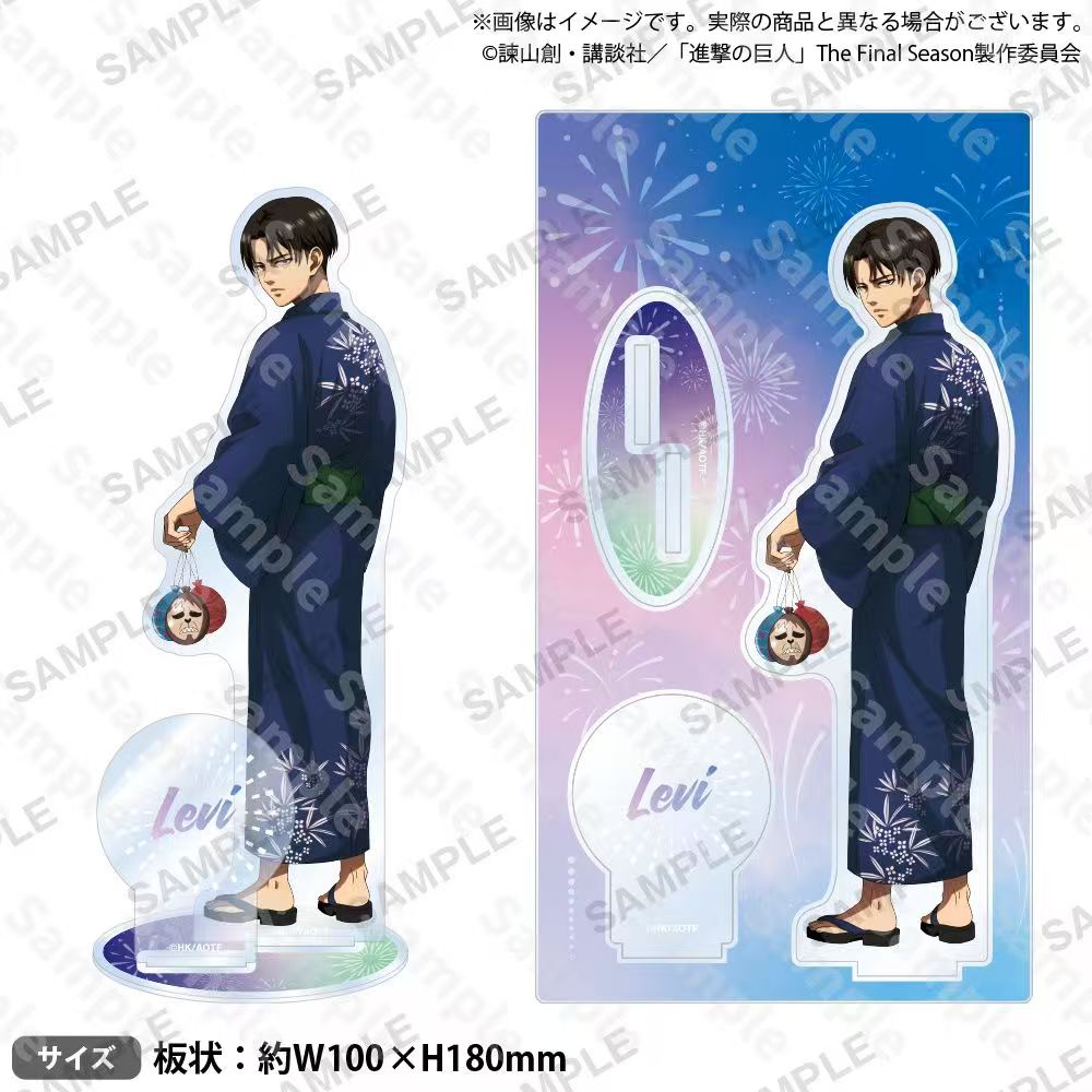 Aanvallende reuzen Levi beeldj - Anime Cosplay Props recensie en prijs