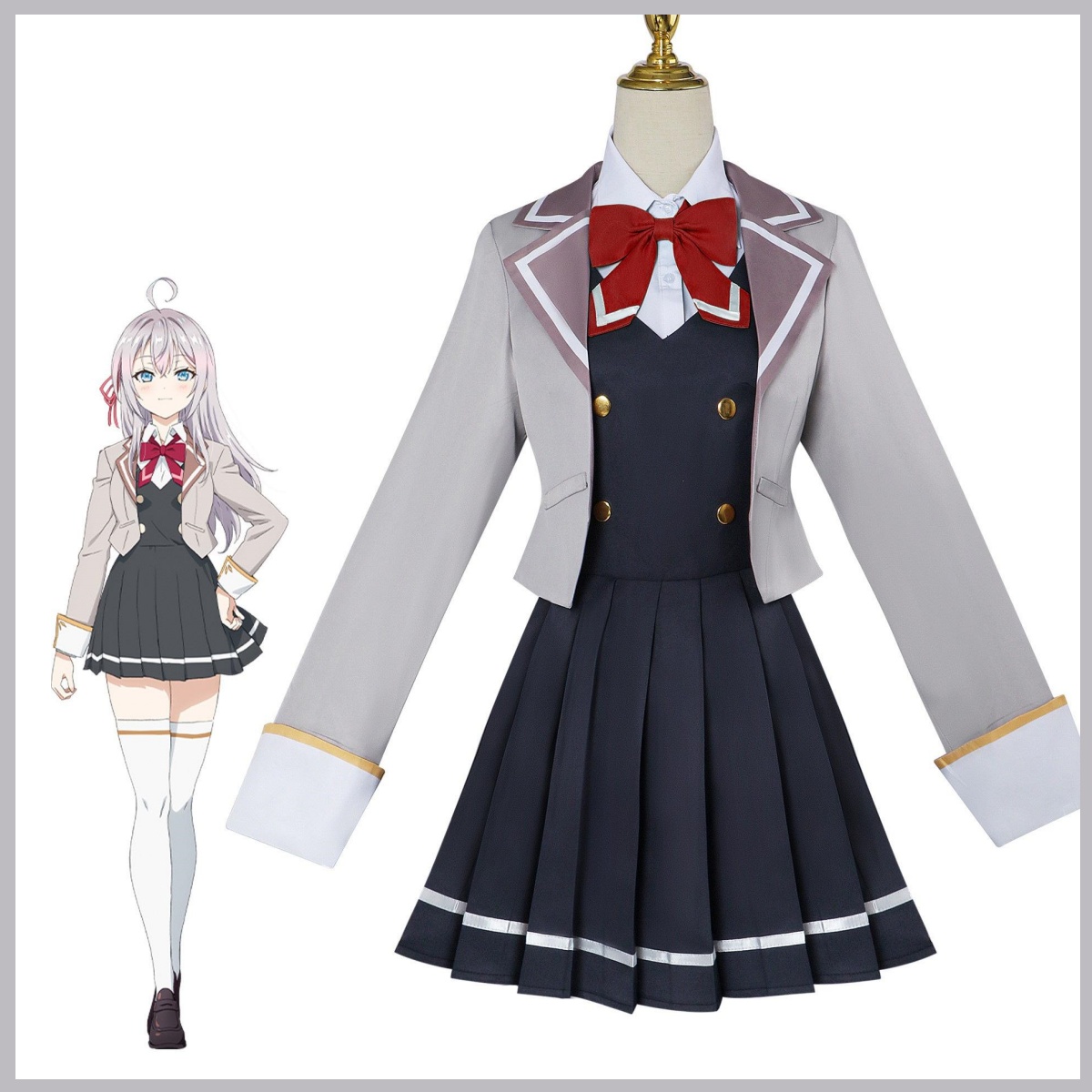 Anime Alya Soms Verbergt Haar  - Anime Cosplay Alya recensie en prijs