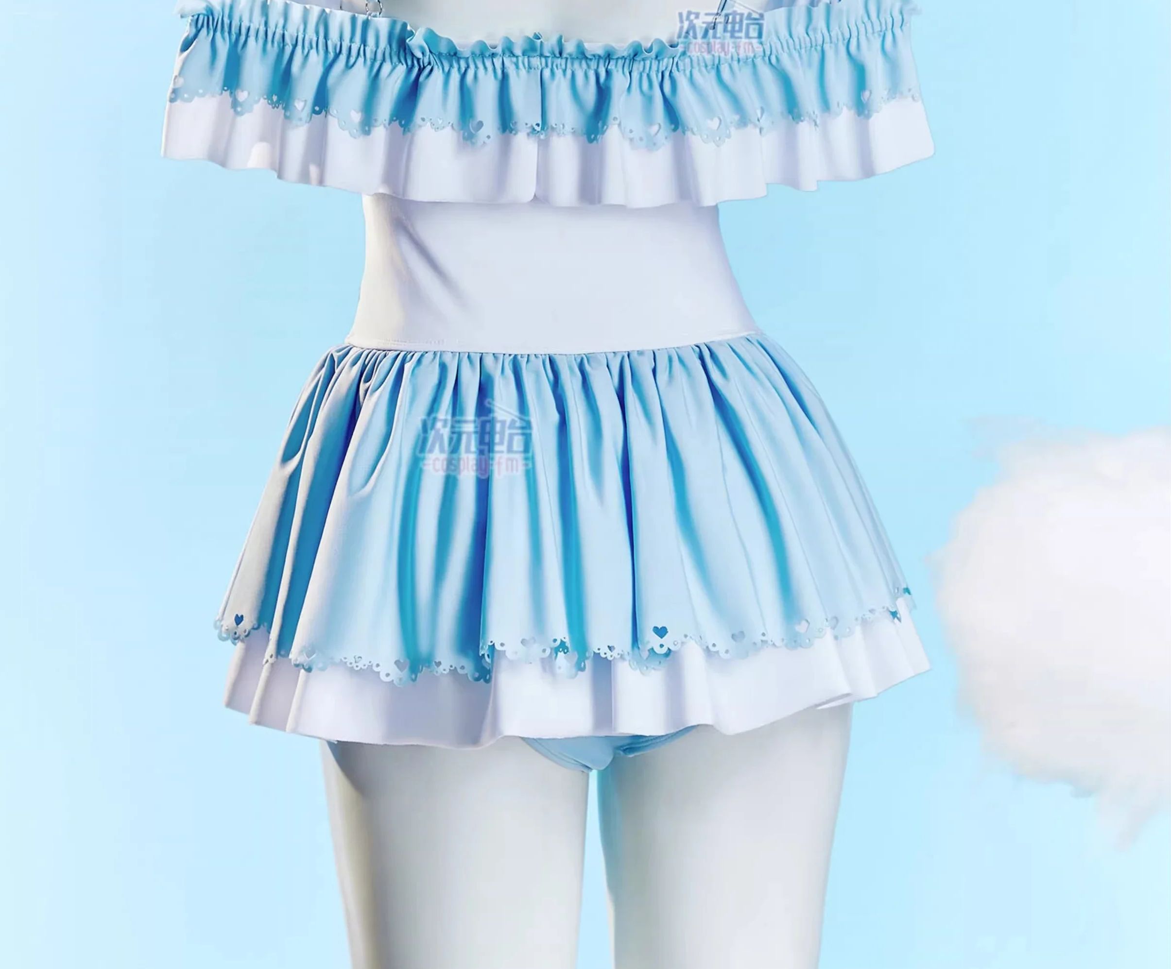 Cinnamoroll cosplay kostuum sc - Anime Cosplay Girl recensie en prijs