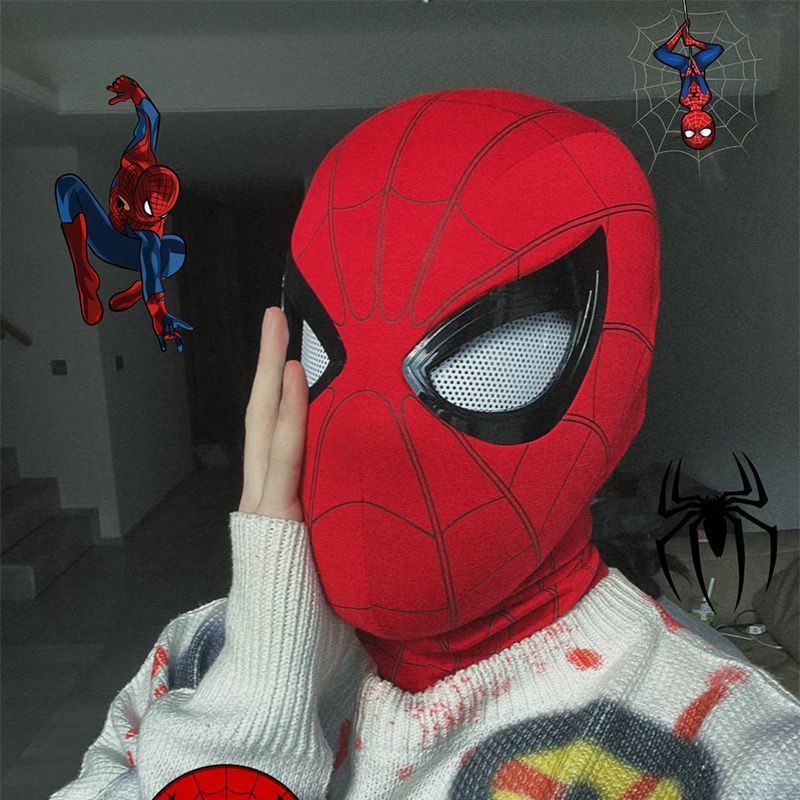 1:1 Spider-Man Helmmasker met  - Anime Cosplay Eyes recensie en prijs