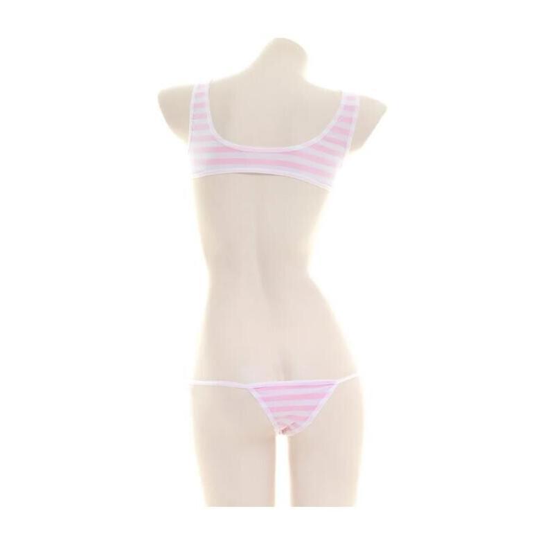 Sexy Japanse stijl blauw wit g - Anime Cosplay Bikini recensie en prijs